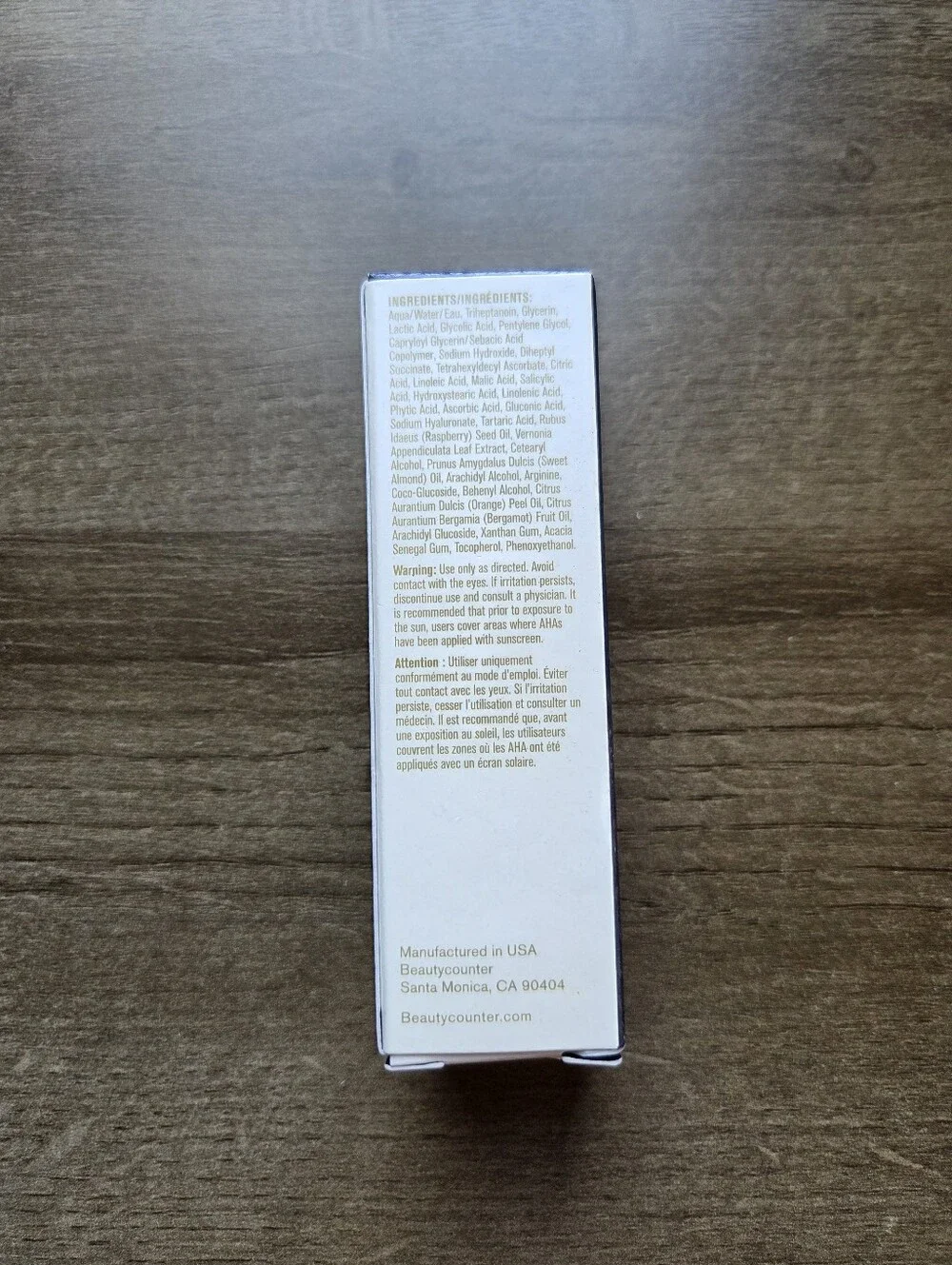 BeautyCounter Overnight Resurfacing Peel 1 Oz 30 ML